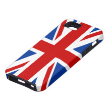 Caso do iPhone 5 da bandeira de Union Jack Capa De iPhone 5 Case-Mate