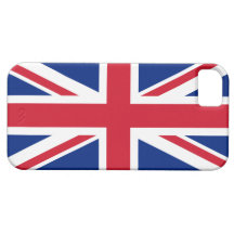 Caso do iPhone 5 da bandeira do GB (de alta qualid Capa De iPhone 5 Case-Mate