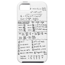 Caso do iPhone 5 da cábula das equações da matemát Capa De iPhone 5 Case-Mate