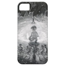 Caso do iphone 5 da dança das fadas mal lá capa iPhone 5
