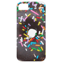 Caso do iPhone 5 da rosquinha do chocolate Capas iPhone 5 Case-Mate