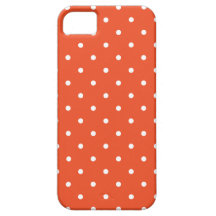 Caso do iPhone 5 das bolinhas da tangerina do esti Capas iPhone 5 Case-Mate