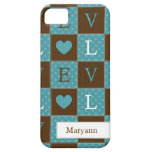 Caso do iPhone 5 do amor da cerceta Capa De iPhone 5 Case-Mate