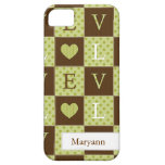 Caso do iPhone 5 do amor da cerceta Capa iPhone 5 Case-Mate