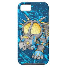 Caso do iPhone 5 do dinossauro do Triceratops da m Capa De iPhone 5 Case-Mate