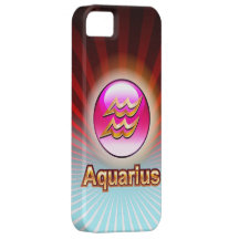 Caso do iPhone 5 do horóscopo do Aquário Capa iPhone 5 Case-Mate
