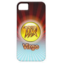 Caso do iPhone 5 do horóscopo do Virgo Capa De iPhone 5 Case-Mate