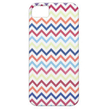 Caso do iPHone 5 do ziguezague de Chevron do outon Capa De iPhone 5 Case-Mate