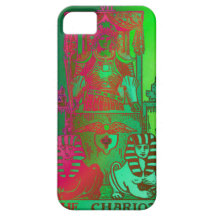 caso do iPhone 5 o Chariot Tarot psicadélico iPhone 5 Capas