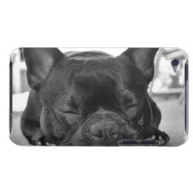 Caso do iTouch do buldogue francês Capas iPod Touch Case-Mate