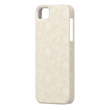 Caso floral do iPhone 5 do dente-de-leão de creme  Capa iPhone 5