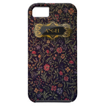 Caso floral do iPhone 5 do vintage elegante Capas iPhone 5