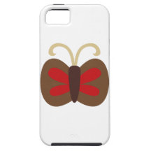 Caso gráfico do iphone 5S do impressão da borbolet Capa iPhone 5 Case-Mate