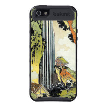 Caso japonês do iPhone 5 da arte do vintage iPhone 5 Capa