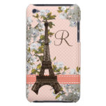 Caso Monogrammed do ipod touch 4 do damasco da tor Capa iPod Touch Case-Mate