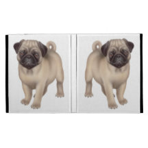 Caso novo amigável do iPad do cão do Pug