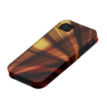 Caso resistente do iPhone 4 alaranjados