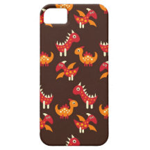 caso retro do iphone 5 dos dinossauros capas iPhone 5