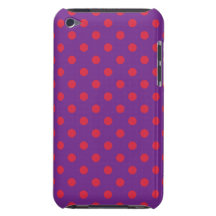 Caso retro do ipod touch G4 das bolinhas Capa iPod Touch Case-Mate