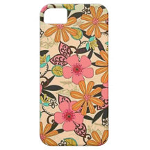 caso tropical do iphone 5 das flores capas iPhone 5