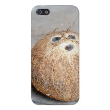 caso tropical do iPhone 5 do coco