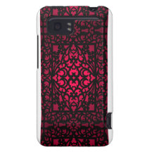 Caso vívido barroco cor-de-rosa do design HTC do r Vivid/Raider Capa