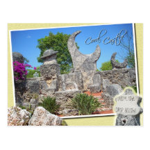 Castelo coral, herdade, Florida Cartão Postal