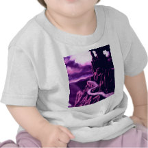 Castelo na arte & no design de CricketDiane da roc Tshirts