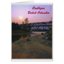 Castlegar, Columbia Britânica Cartão