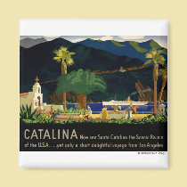 Catalina por Otis Shepard, C. 1935. ímãs