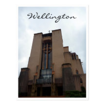catedral de wellington cartão postal