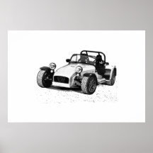 Caterham 07 pôsteres