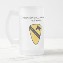 CAVALARIA DIV GREYWOLF da LIBERDADE IRAQUIANA da O Canecas