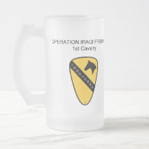CAVALARIA DIV IRONHORSE da LIBERDADE IRAQUIANA da  Canecas