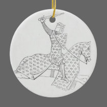 Cavaleiro francês ornamentos