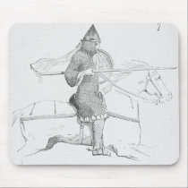 Cavaleiro normando mousepads