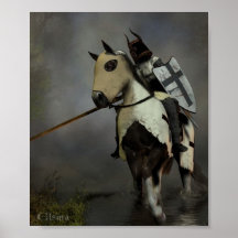 Cavaleiro Teutonic Poster