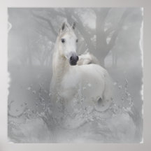 Cavalo da fantasia pôsteres