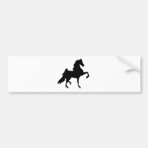Cavalo de Saddlebred do americano Adesivo