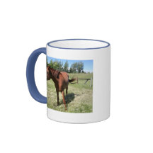 Cavalo feliz caneca