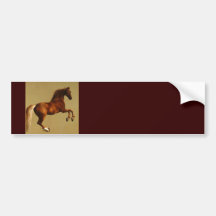 CAVALO VERMELHO ADESIVO
