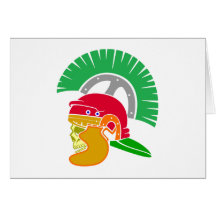Caveira Romana roman skull Cartões
