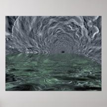 Caverna distante do planeta posters
