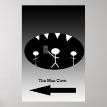 Caverna do homem pôsteres