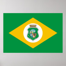 Ceara bandeira de Brasil, Brasil Posteres