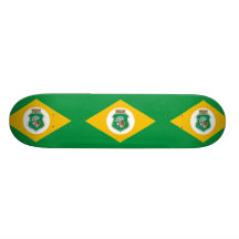 Ceara bandeira de Brasil, Brasil Skateboard