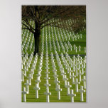 Cemitério da segunda guerra mundial, Memorial Day  Poster