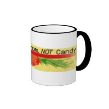 Cenouras de trituração, NÃO caneca dos doces