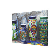 Cerâmica colorida para a venda em Loreto do centro Impressão Em Tela Canvas