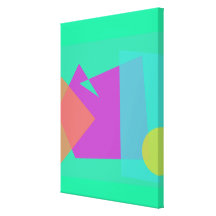 Cercado pelo verde impressão em tela canvas